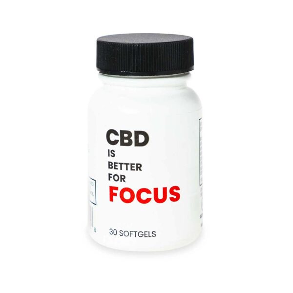 CBD for Focus Gelcap